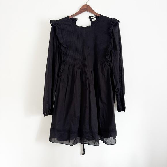 ARITZIA Wilfred Elia Dress Black Medium M - Picture 4 of 11